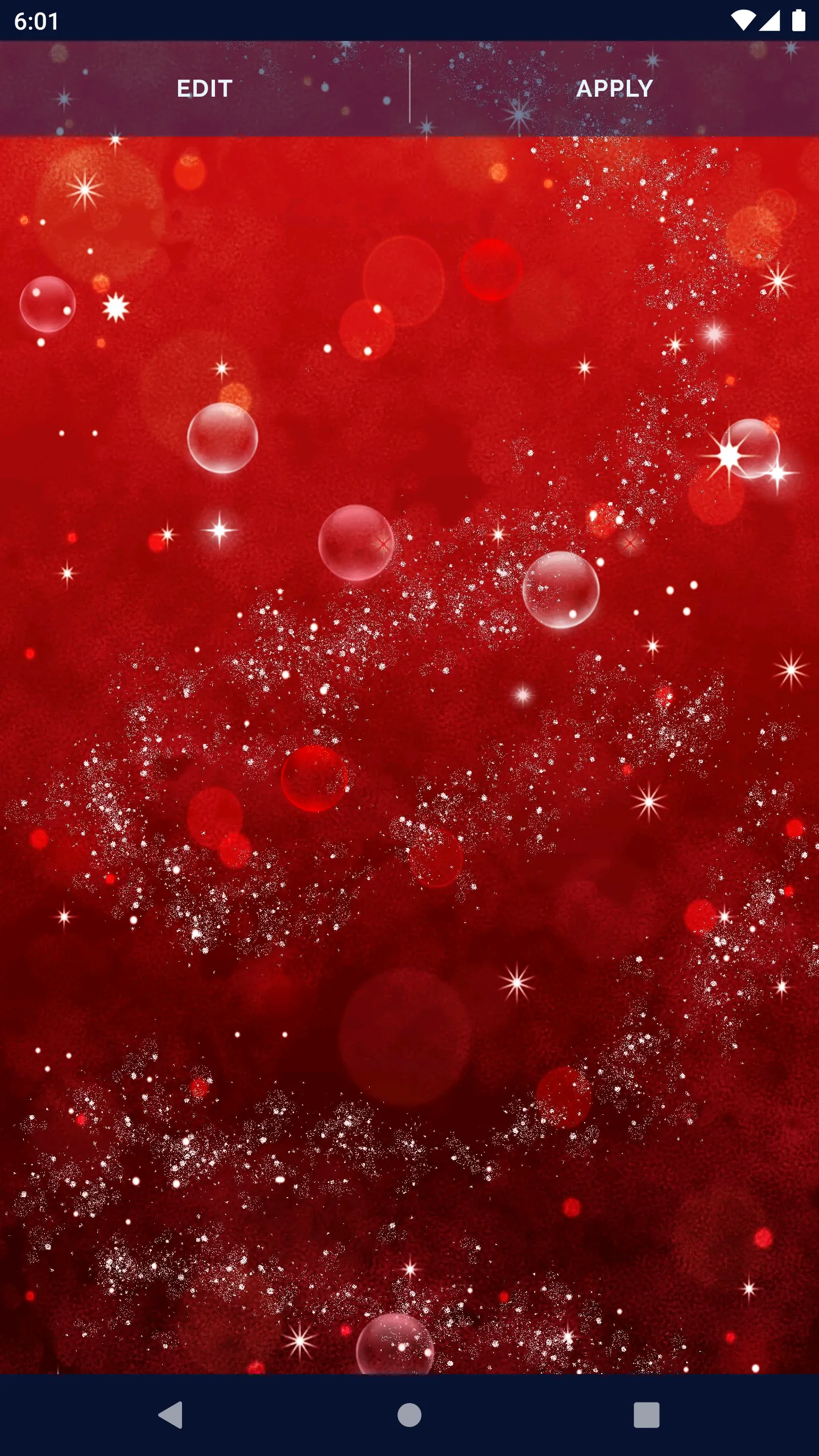 Red Bubble HD Live Wallpaper | Indus Appstore | Screenshot