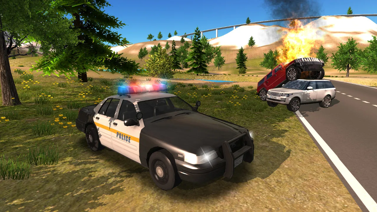 Police Car Driving Offroad | Indus Appstore | Screenshot