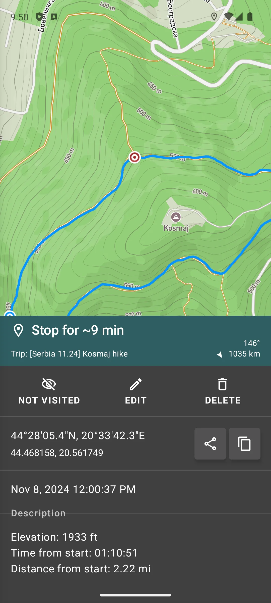 Geo Tracker - GPS tracker | Indus Appstore | Screenshot