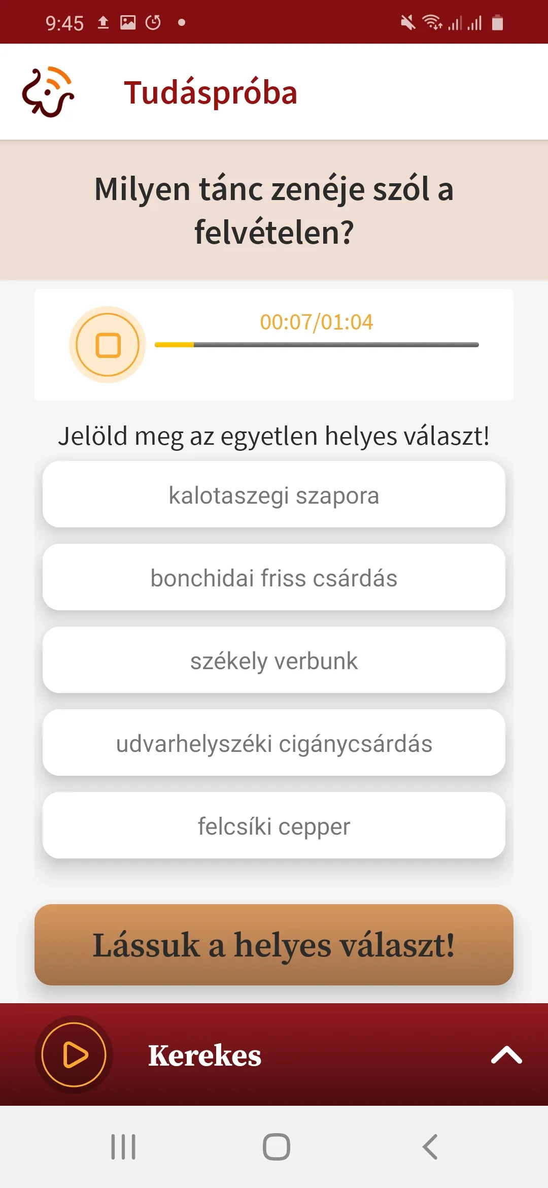 Folkrádió | Indus Appstore | Screenshot