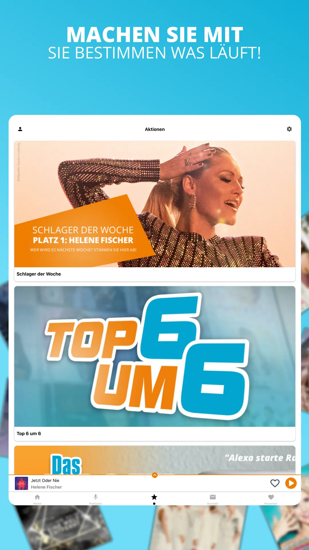 Schlager Radio Paloma | Indus Appstore | Screenshot