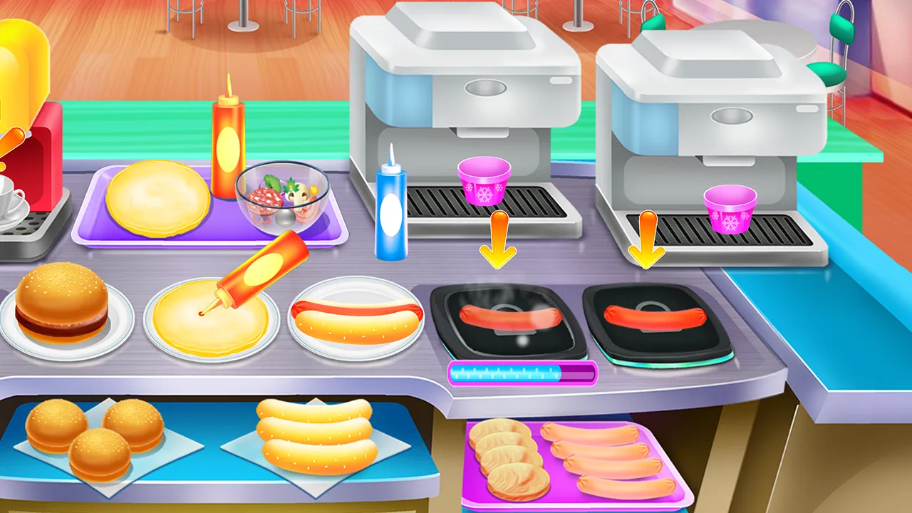 Fast Food Cooking & Serving | Indus Appstore | Screenshot