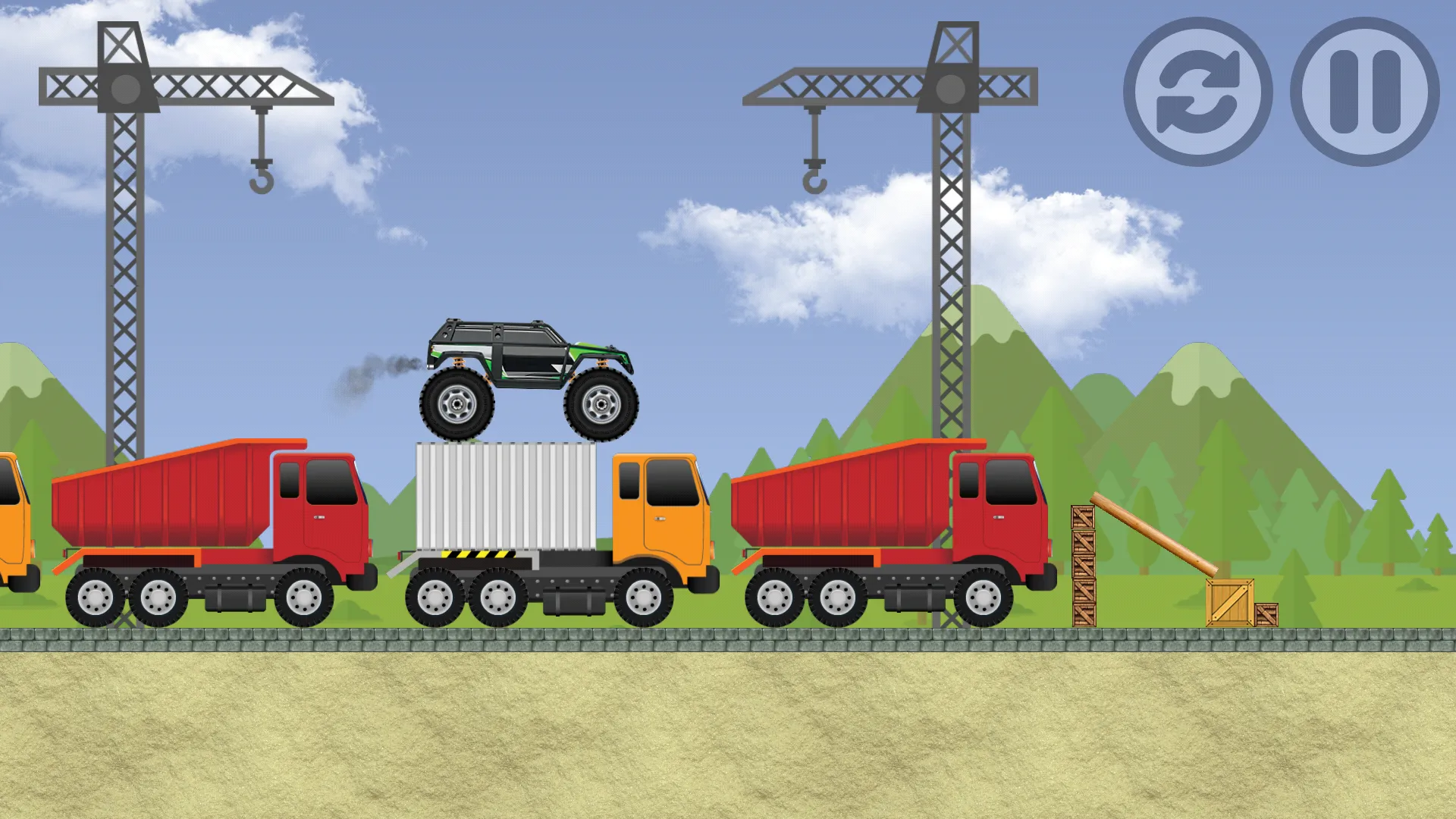 Monster Truck Racing Game | Indus Appstore | Screenshot