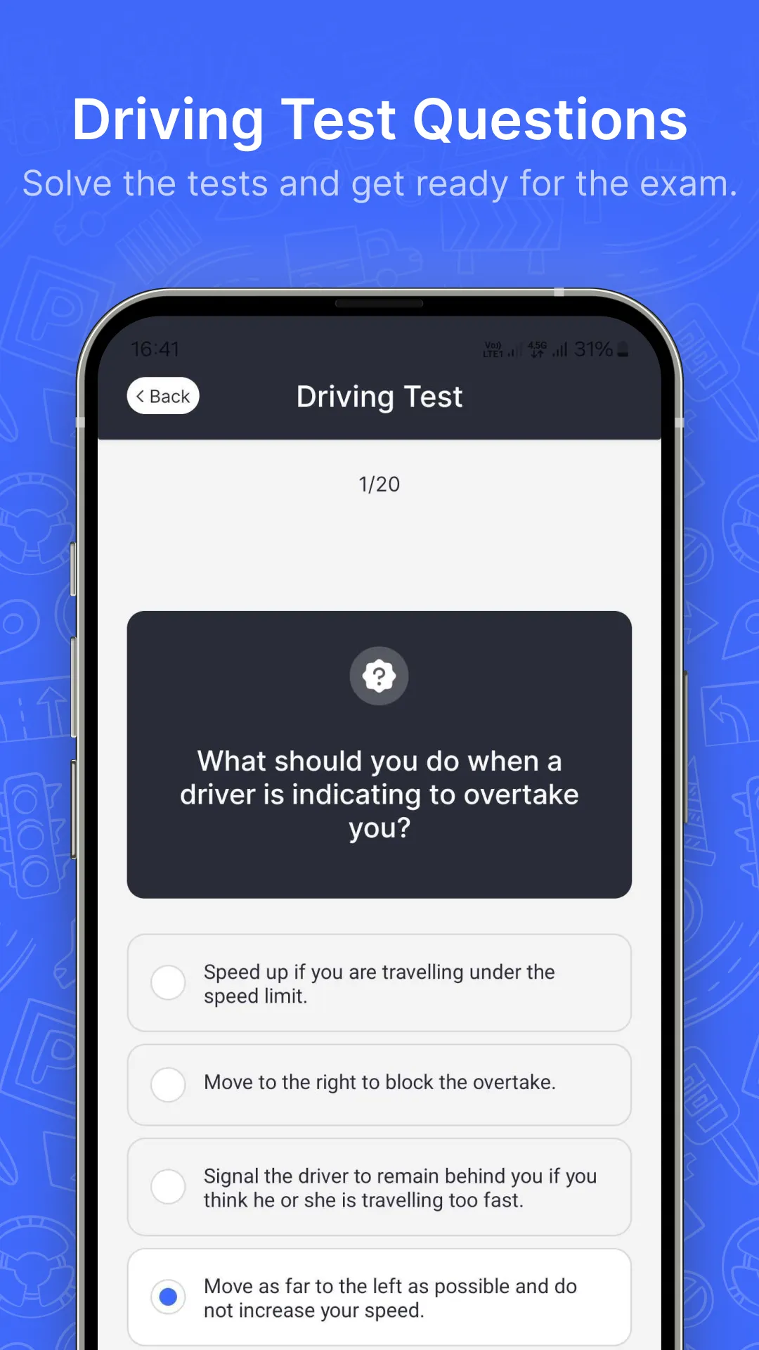 Driving Theory Test－Radar HUD | Indus Appstore | Screenshot