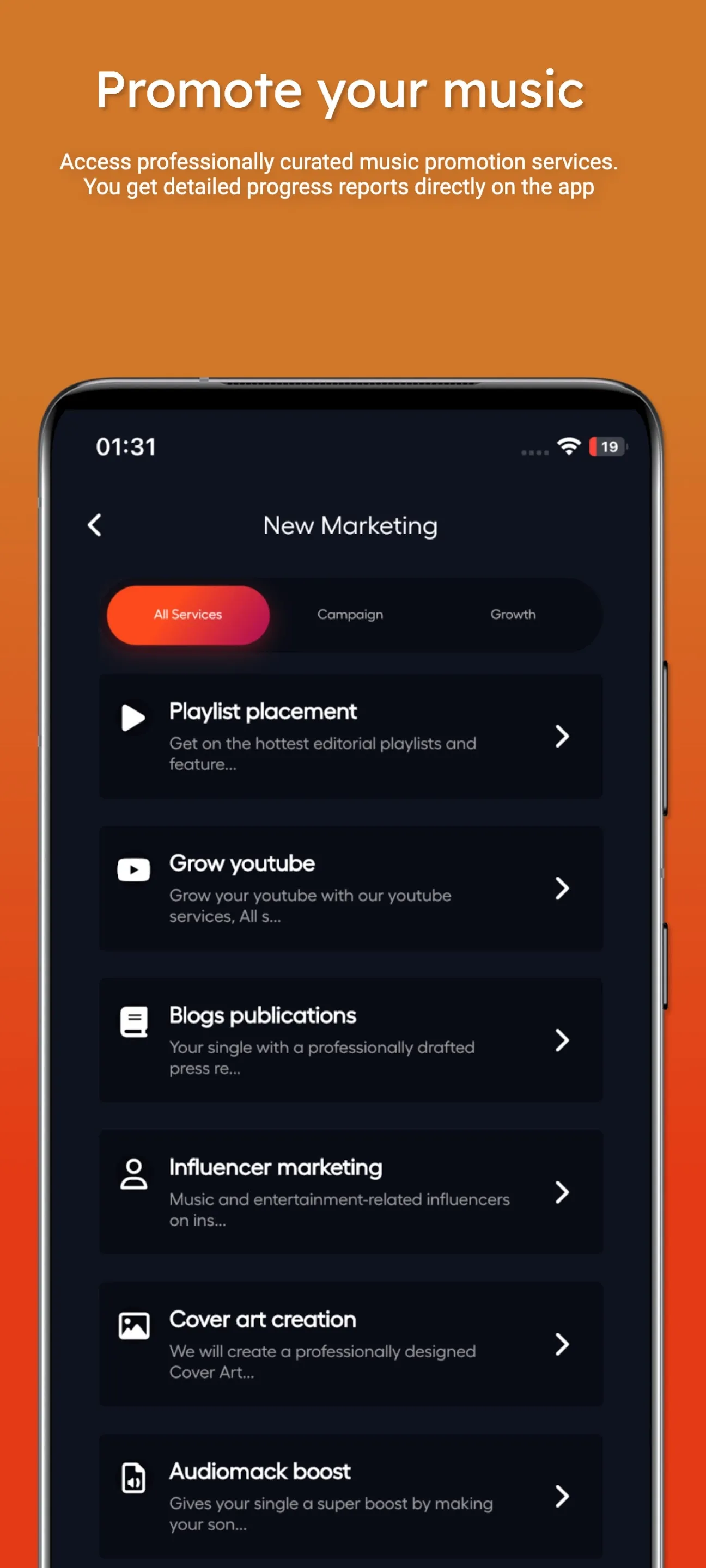 Boomkit - Music Distribution | Indus Appstore | Screenshot
