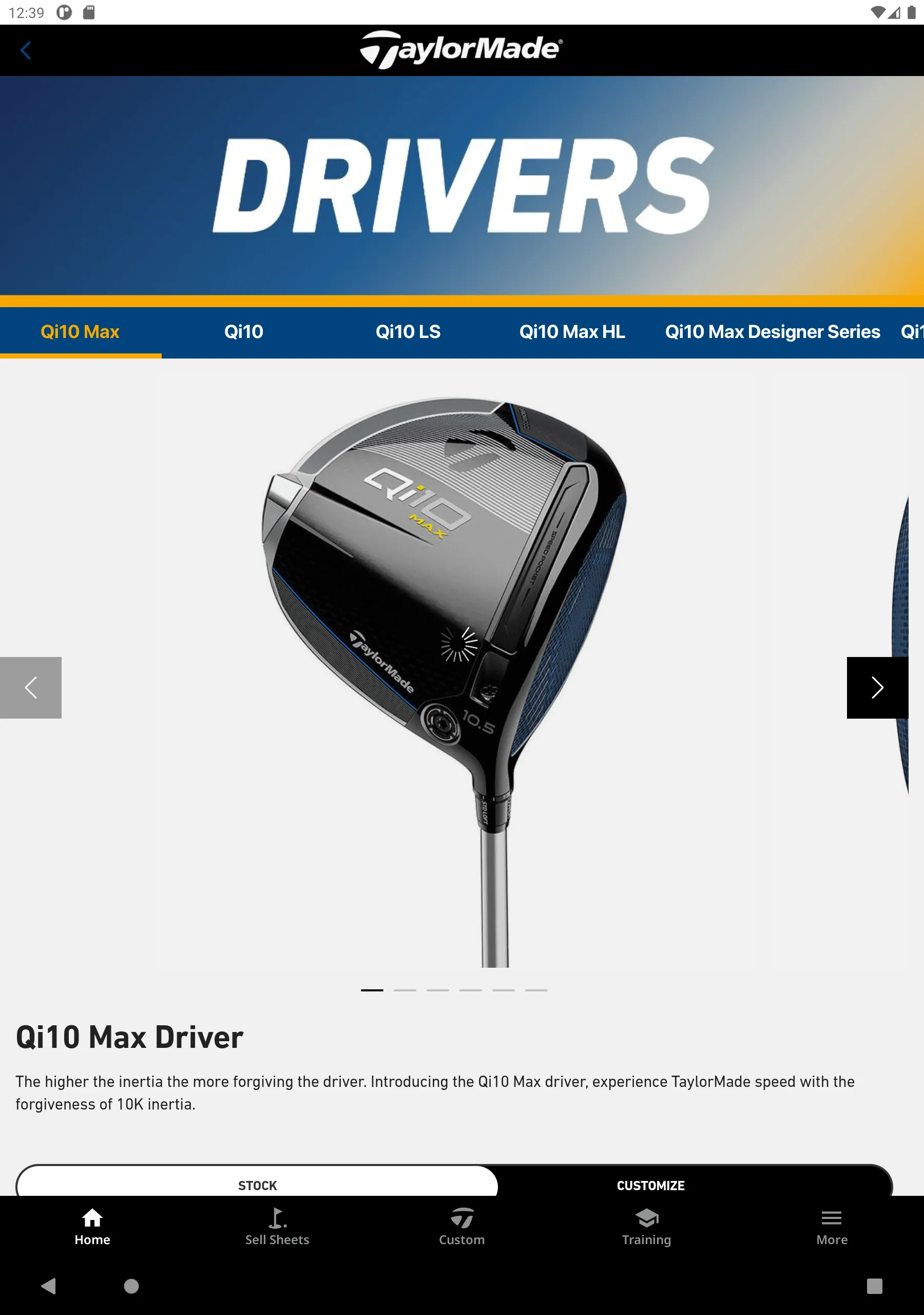 TaylorMade Golf Industry Pro | Indus Appstore | Screenshot