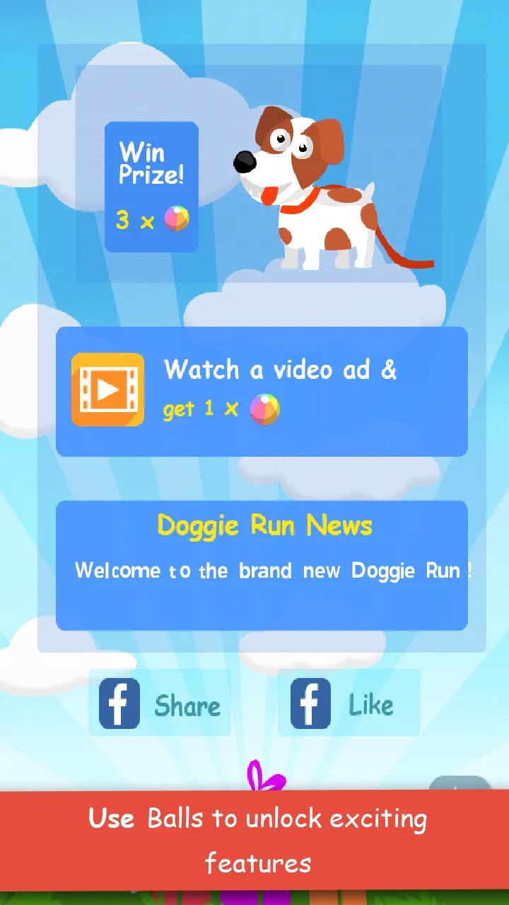 Doggie Run : dog running game! | Indus Appstore | Screenshot