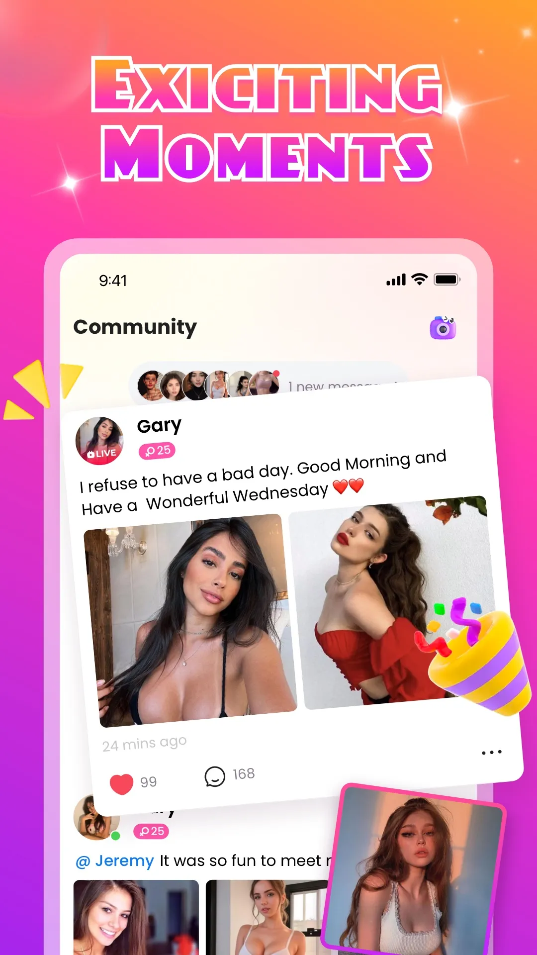 Tikko-Live Stream, Video Chat | Indus Appstore | Screenshot