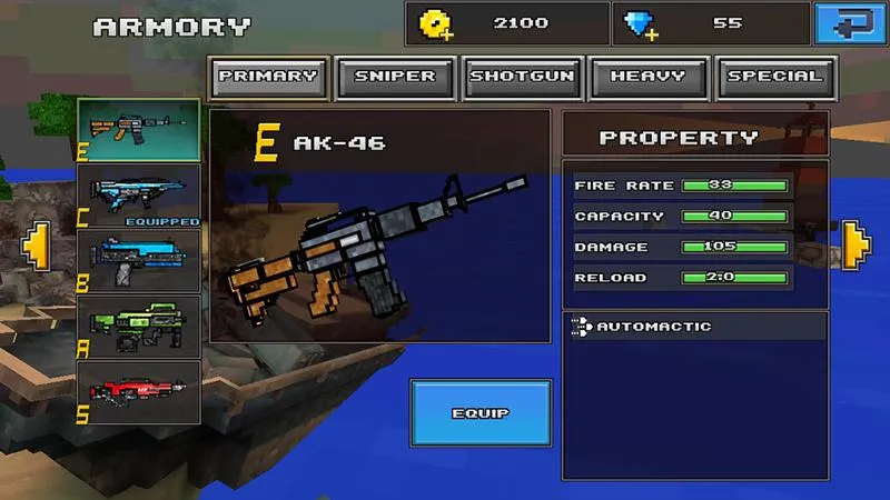 Pixel Shooting 3D | Indus Appstore | Screenshot