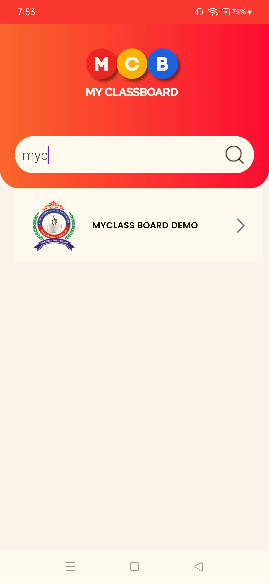 MyClassBoard Parent Portal | Indus Appstore | Screenshot