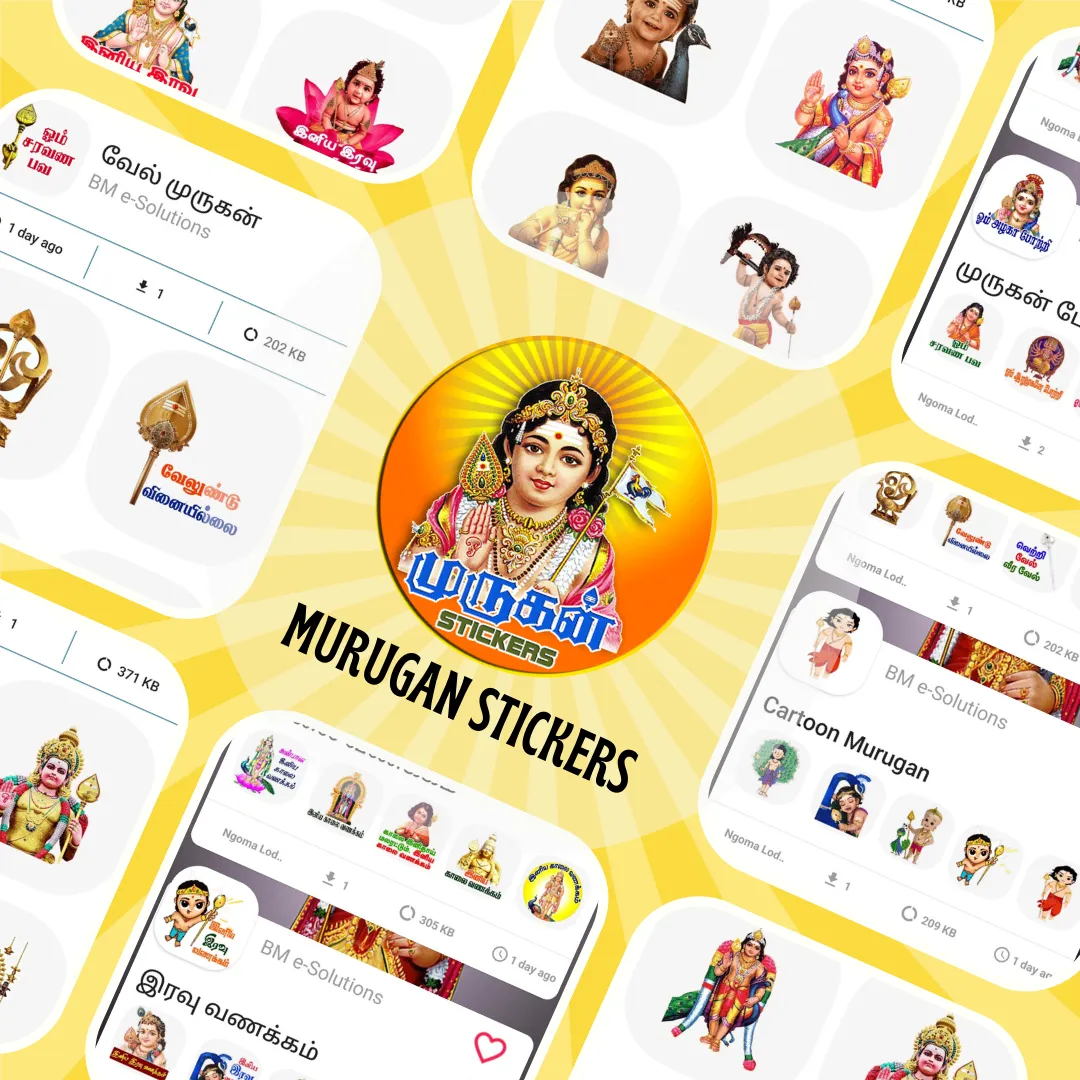 Lord Murugan WAStickers | Indus Appstore | Screenshot