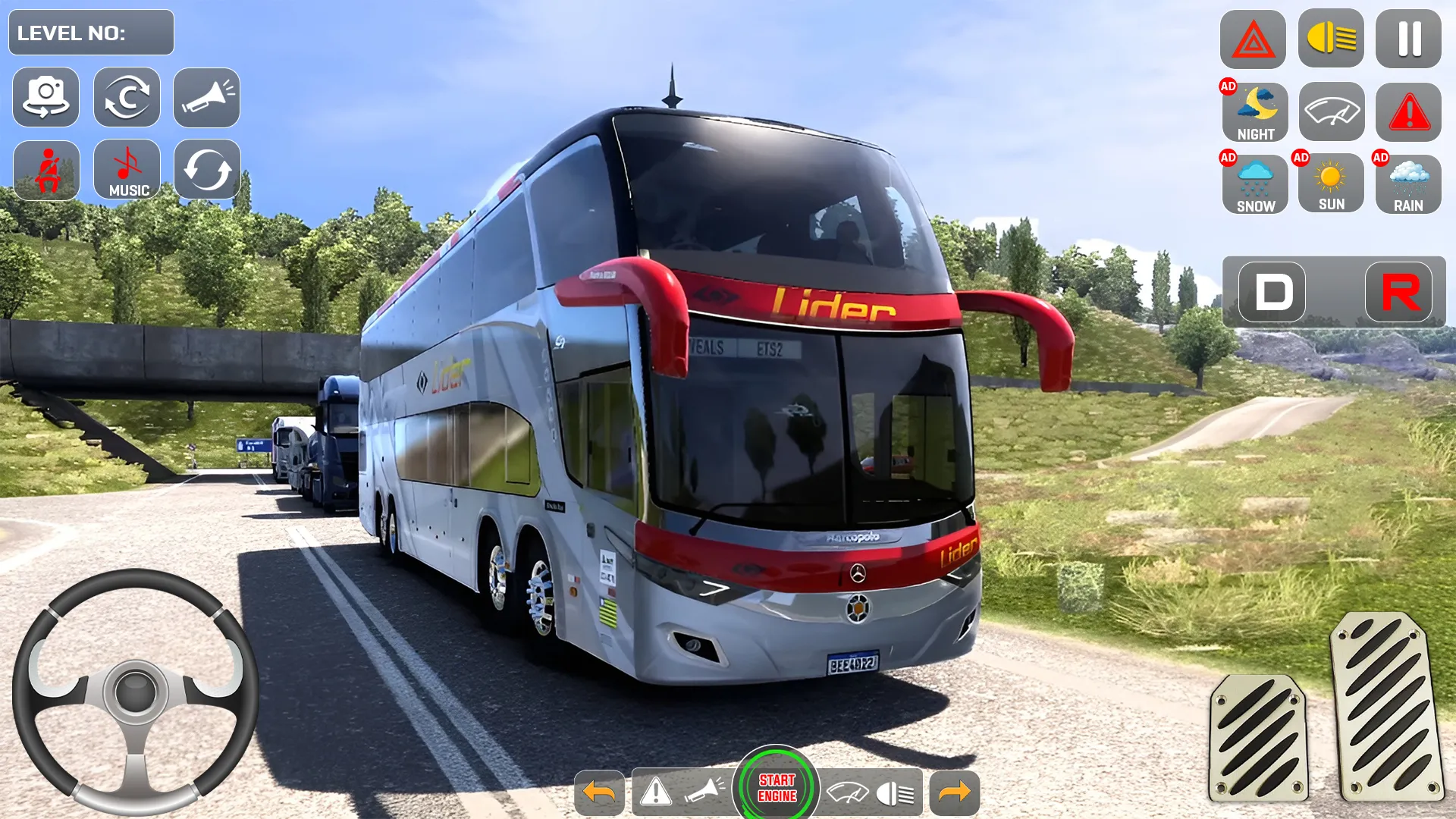 Bus Driving Modern Bus Game | Indus Appstore | Screenshot