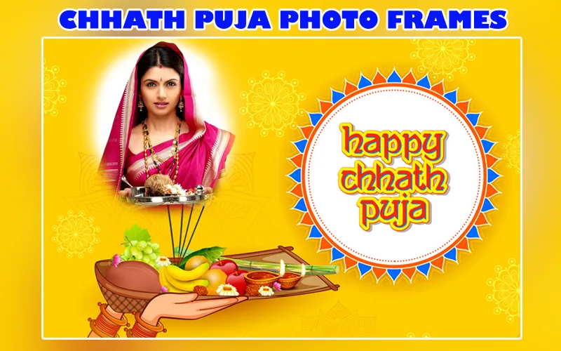 Chhath Puja 2023 Photo Frames | Indus Appstore | Screenshot