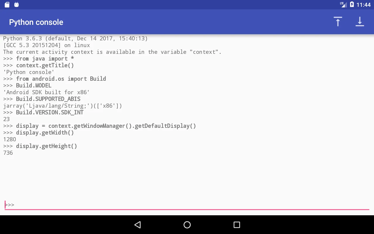 Chaquopy: Python for Android | Indus Appstore | Screenshot
