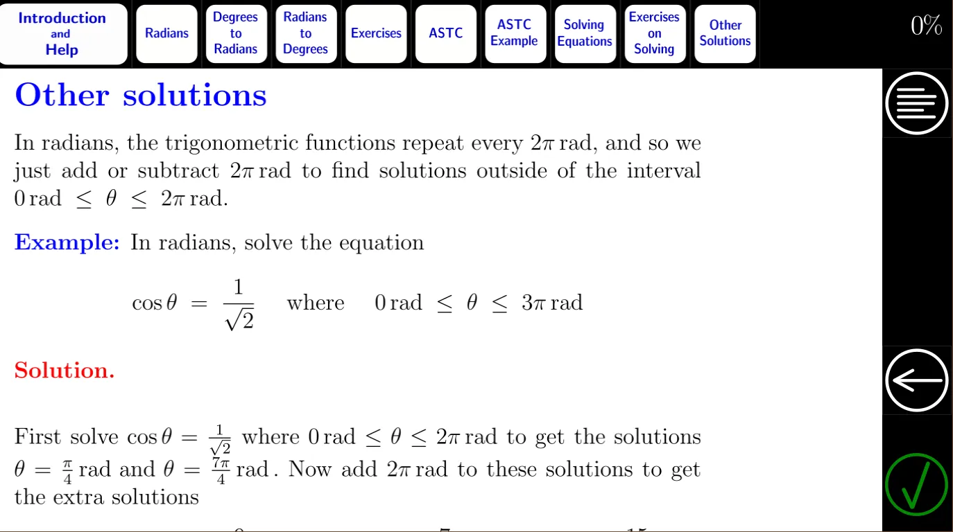 Trig Tutorial 3 | Indus Appstore | Screenshot