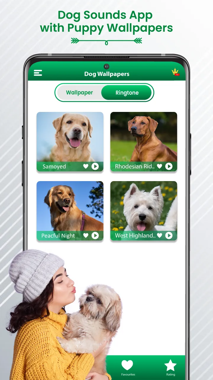 Dog Sound Ringtones Wallpapers | Indus Appstore | Screenshot