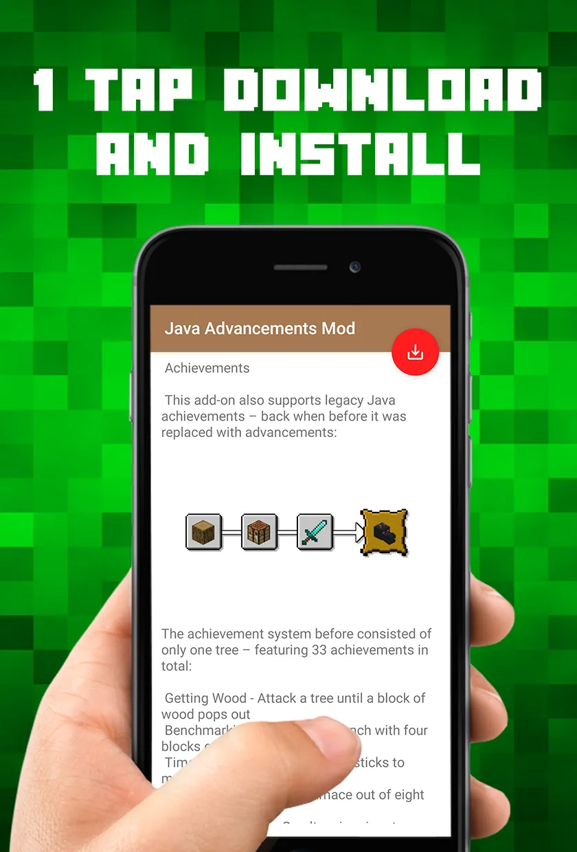 Java Advancements Mod | Indus Appstore | Screenshot