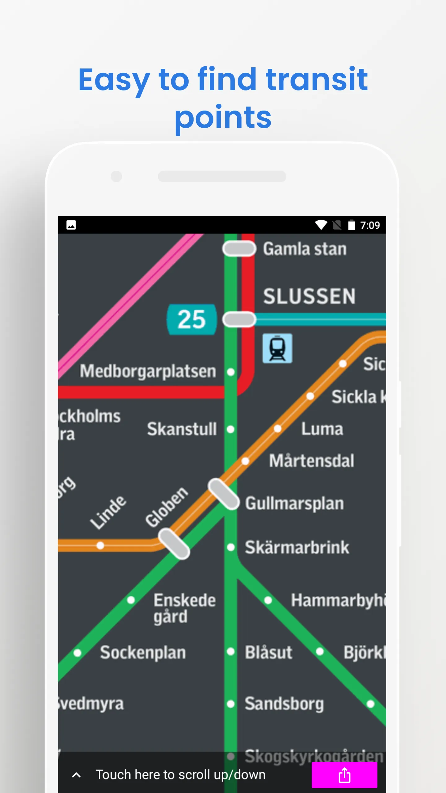 Stockholm Metro Travel Guide | Indus Appstore | Screenshot