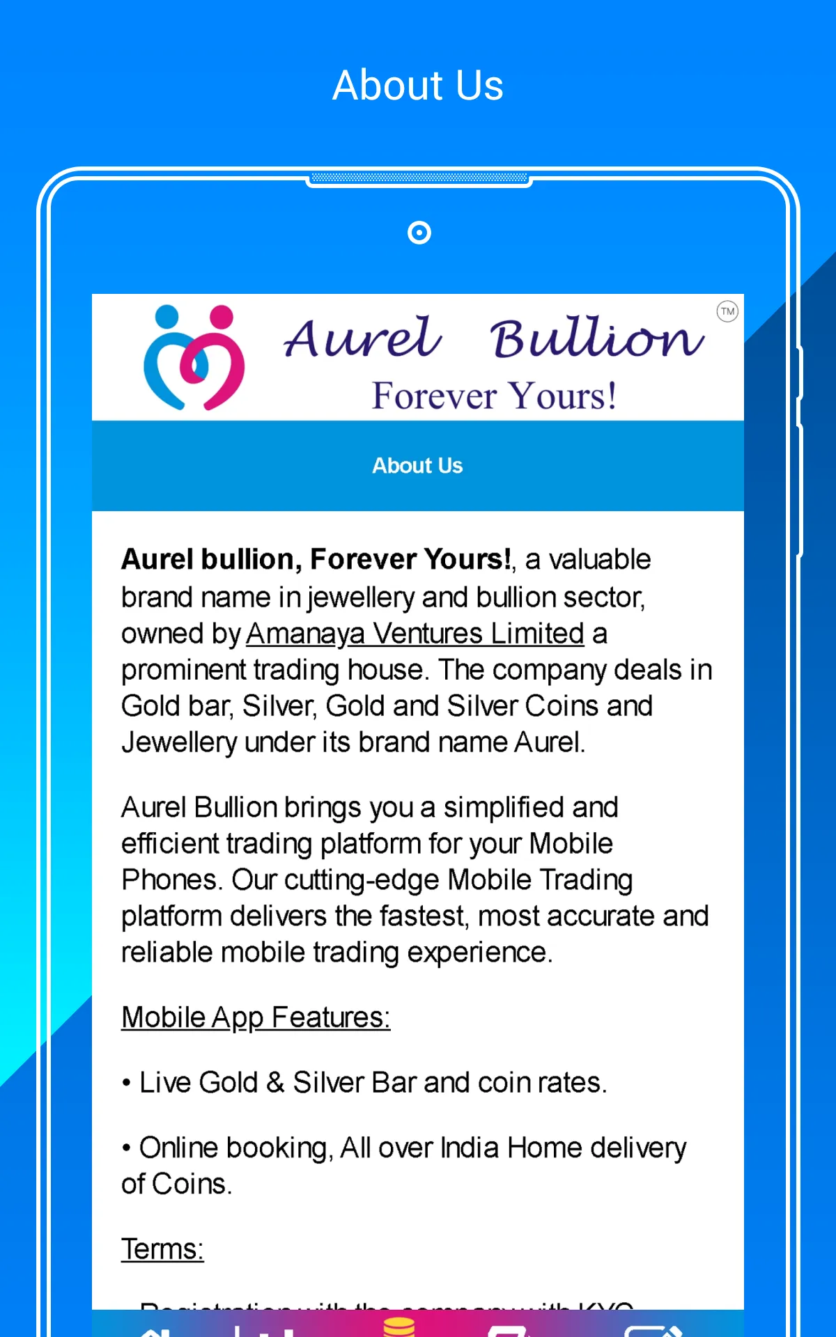 Aurel Bullion - Amanaya Ventur | Indus Appstore | Screenshot