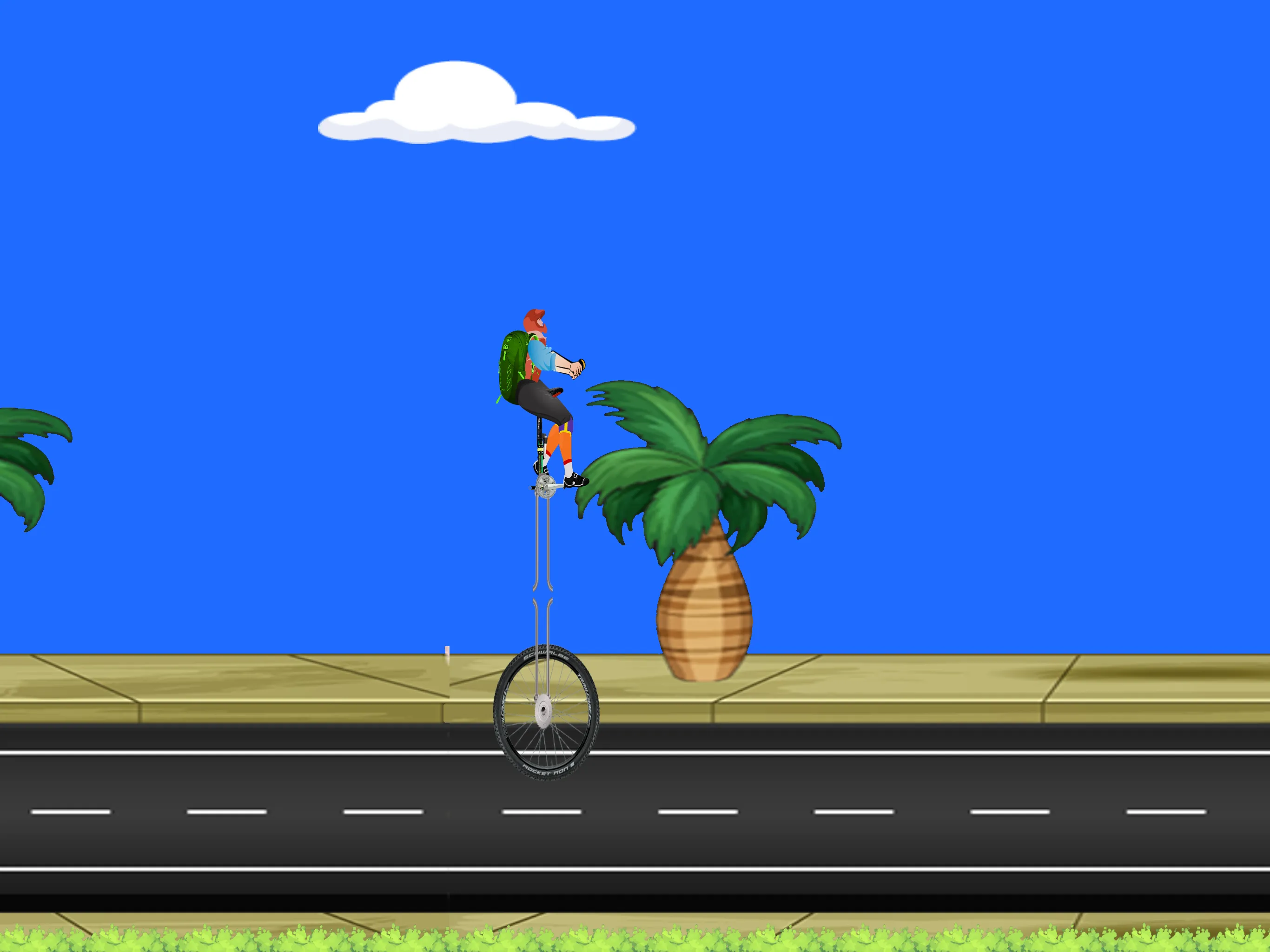 SuperTall Unicycle | Indus Appstore | Screenshot