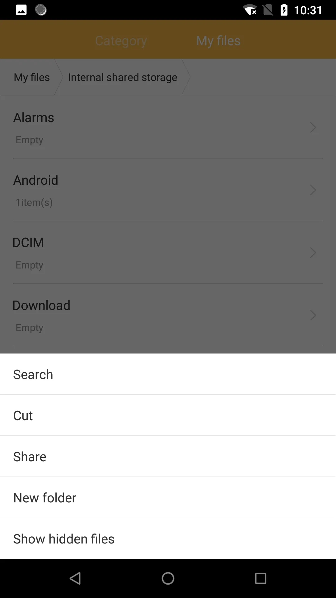 MyFiles | Indus Appstore | Screenshot