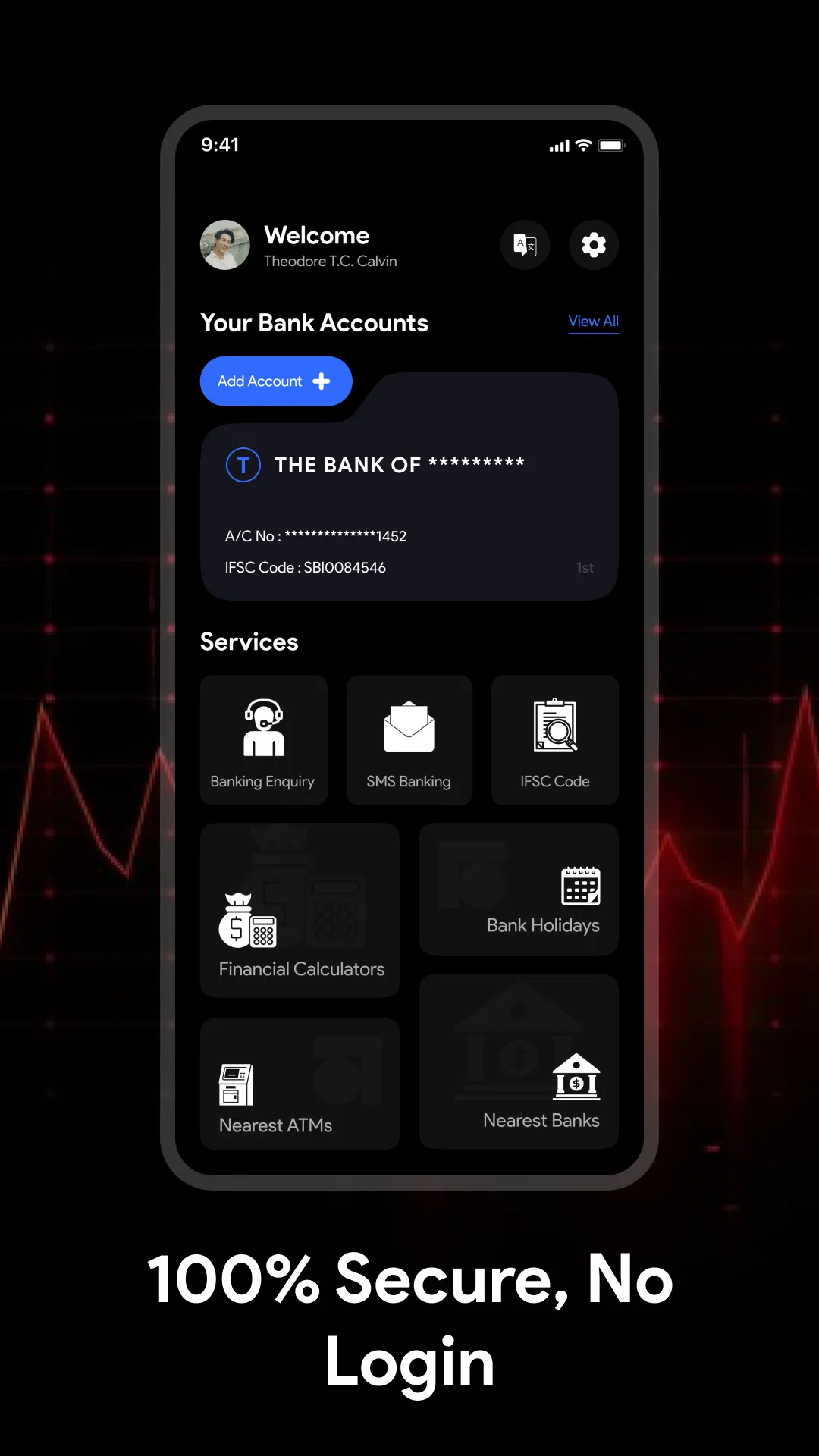 Bank Account Balance Check | Indus Appstore | Screenshot