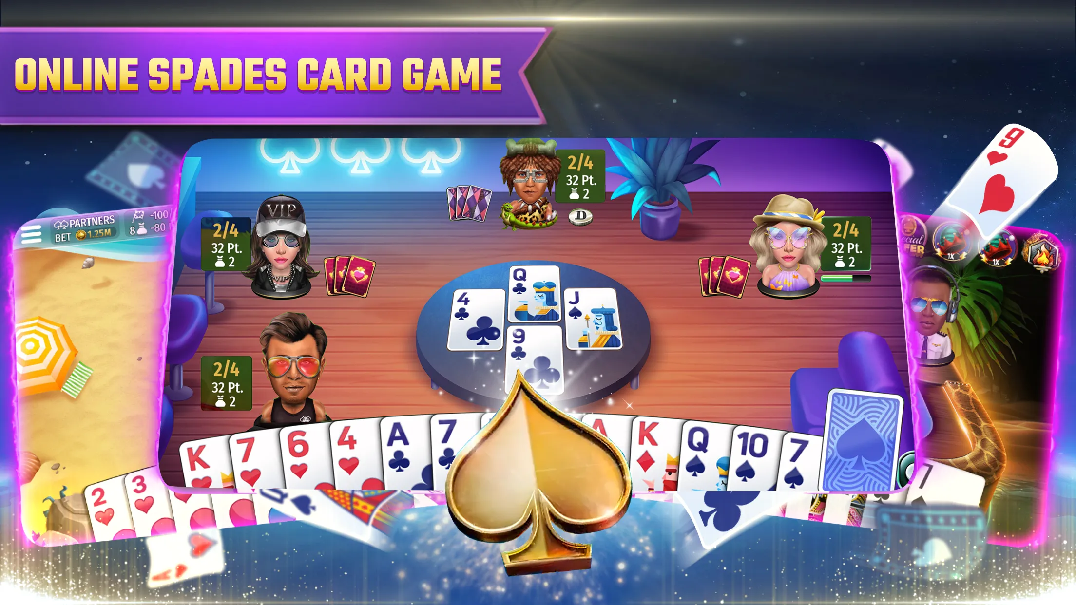 Spades Royale | Indus Appstore | Screenshot