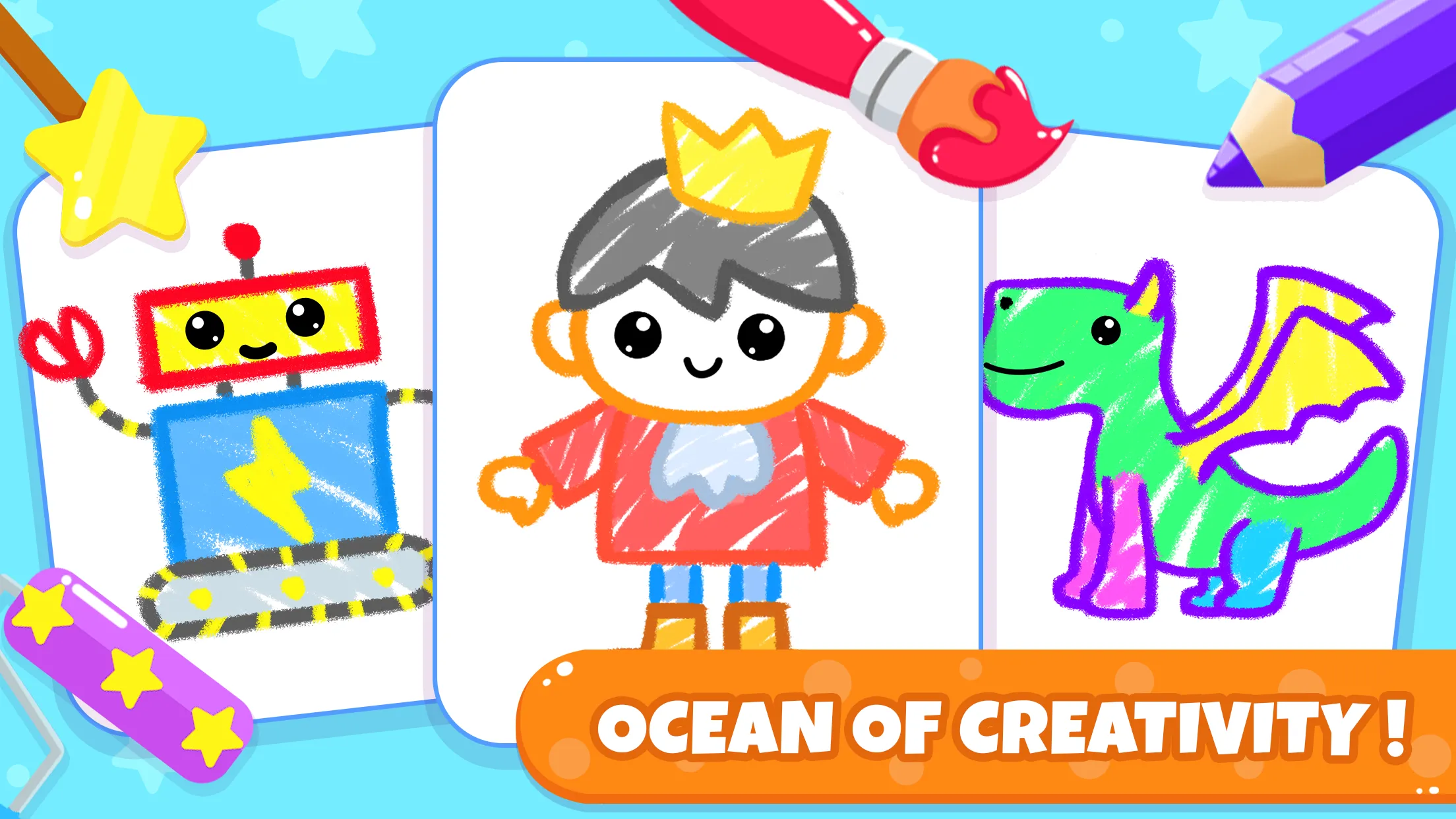 Drawing Games: Paint And Color | Indus Appstore | Screenshot