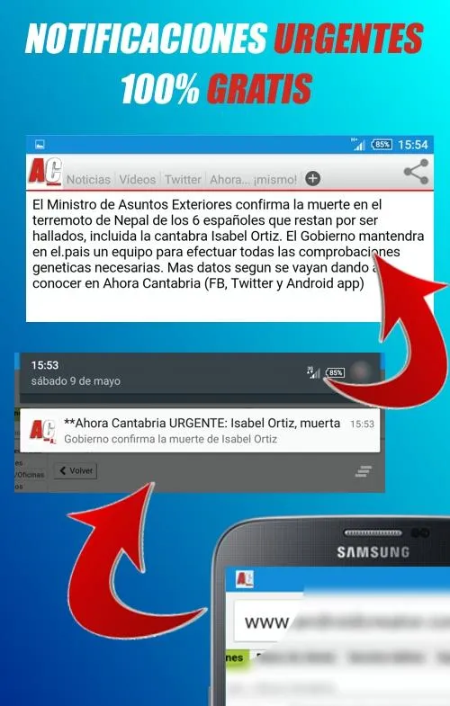 Ahora Cantabria 2.0 | Indus Appstore | Screenshot