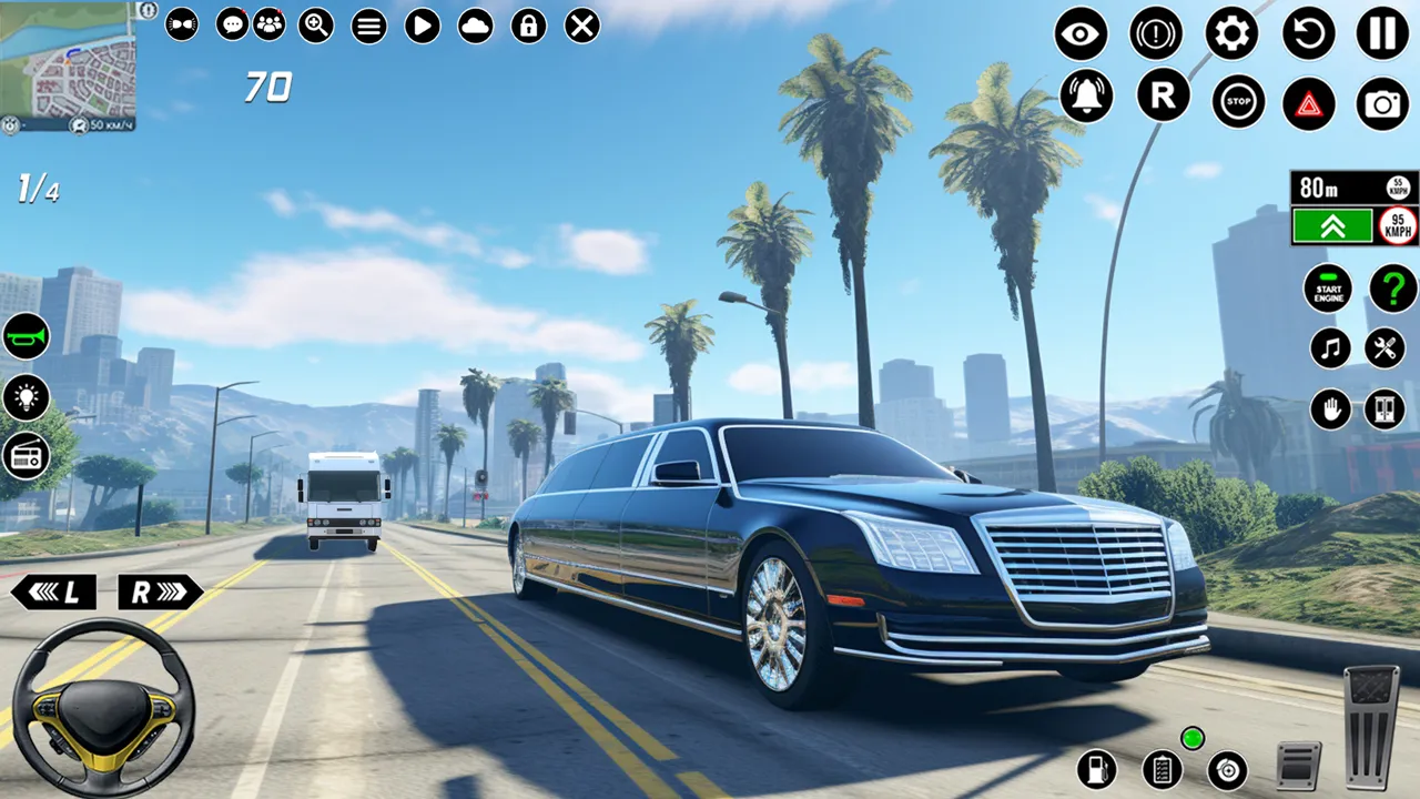 Limousine Taxi Driving Game | Indus Appstore | Screenshot