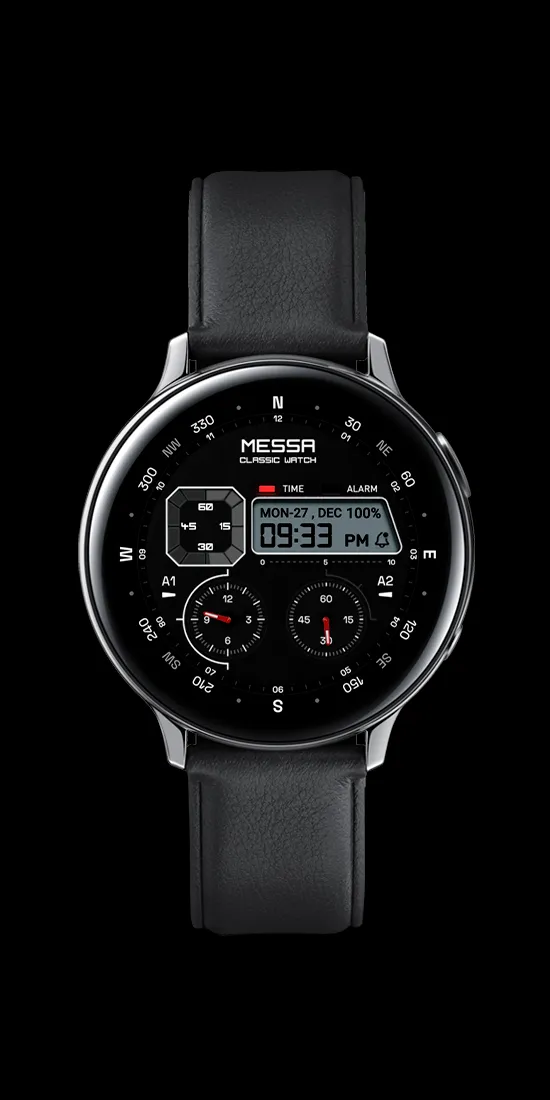 Watchface Digital Messa LX46 | Indus Appstore | Screenshot