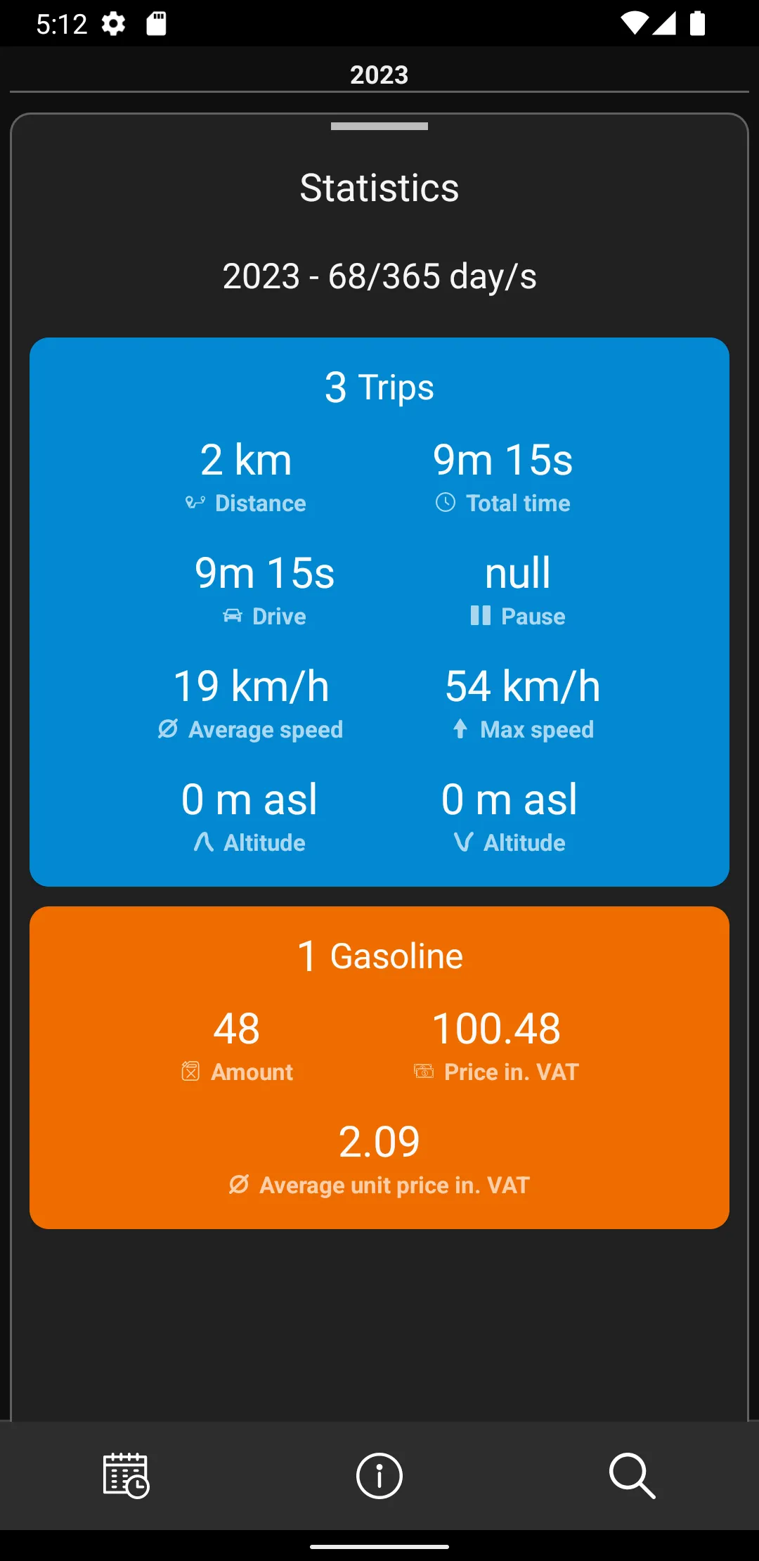 Vehicle Logbook | Indus Appstore | Screenshot