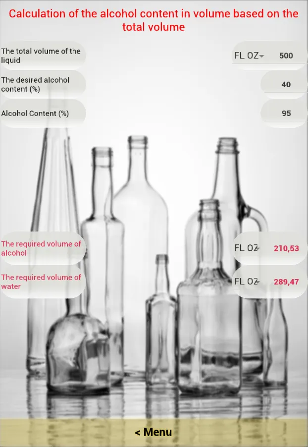 Alcohol Calculator | Indus Appstore | Screenshot