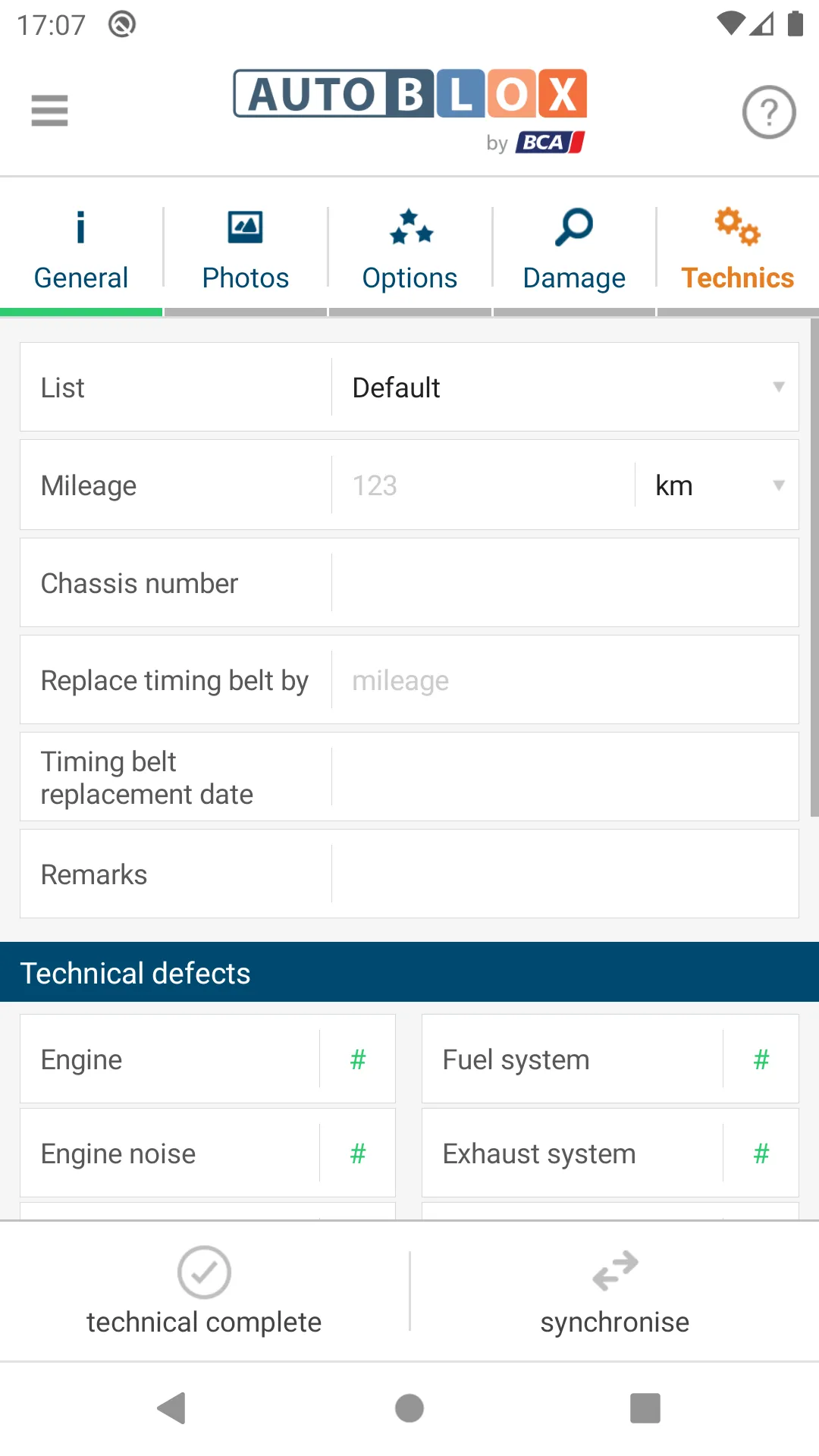 AutoBLOX Inspection app | Indus Appstore | Screenshot