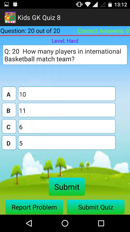 Kids GK Quiz | Indus Appstore | Screenshot