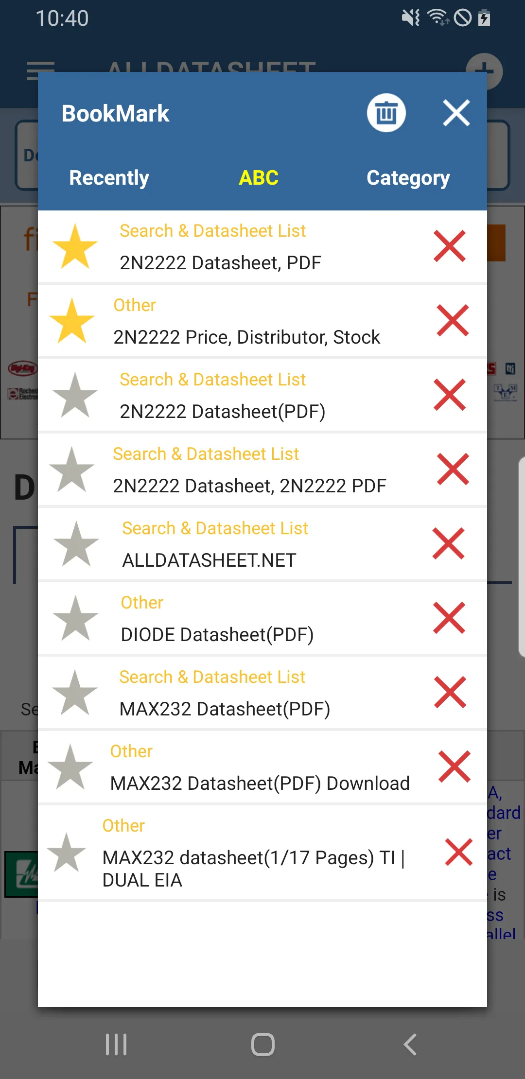 ALLDATASHEET - Datasheet PDF | Indus Appstore | Screenshot