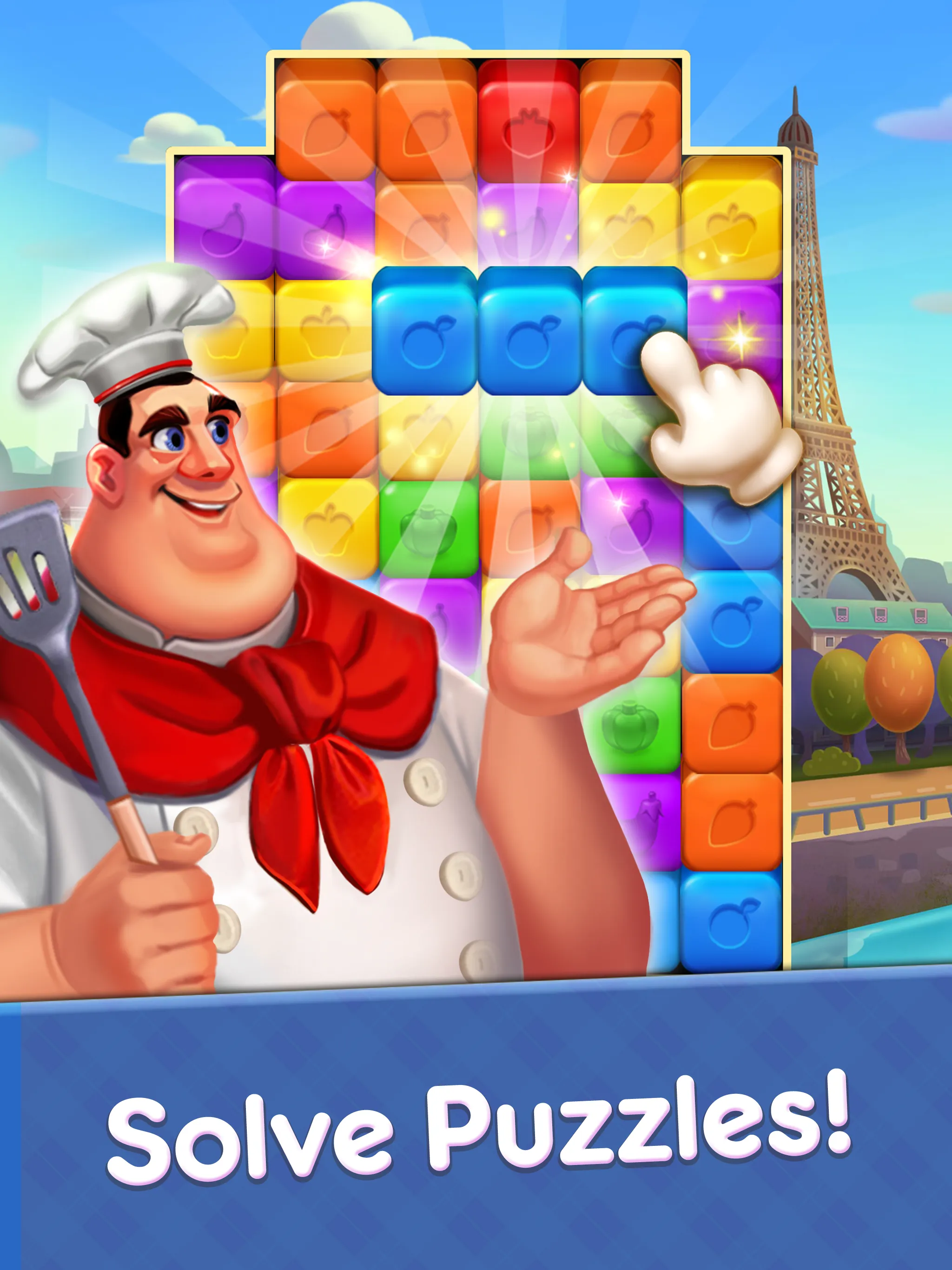 Blaster Chef : Match blocks | Indus Appstore | Screenshot