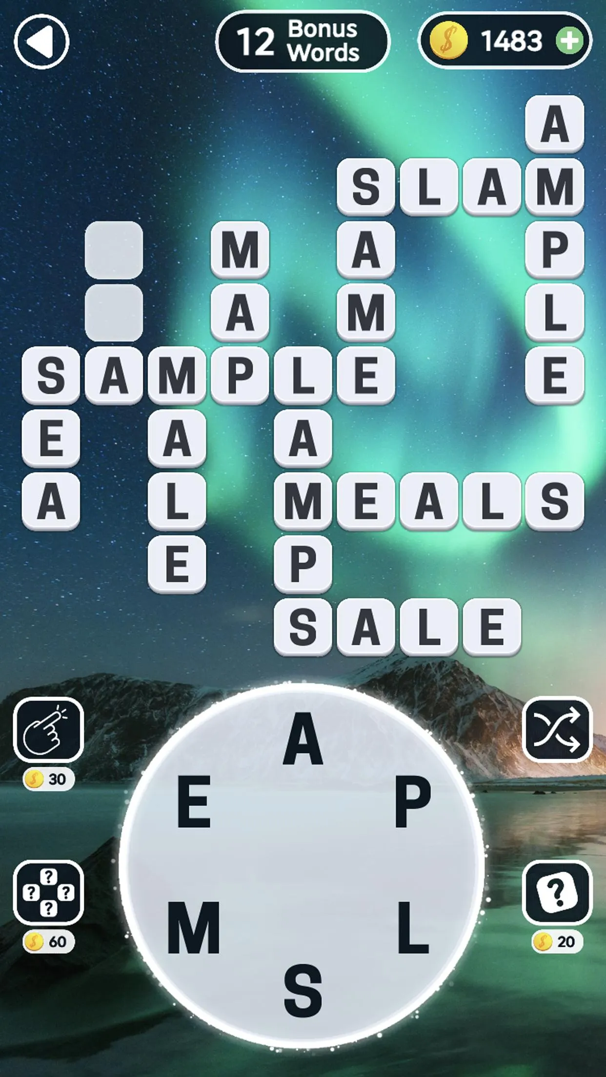 Word Swipe Crossword Puzzle | Indus Appstore | Screenshot