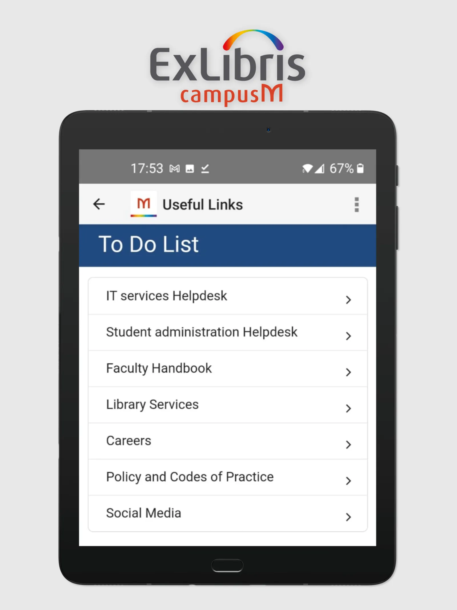 campusM | Indus Appstore | Screenshot