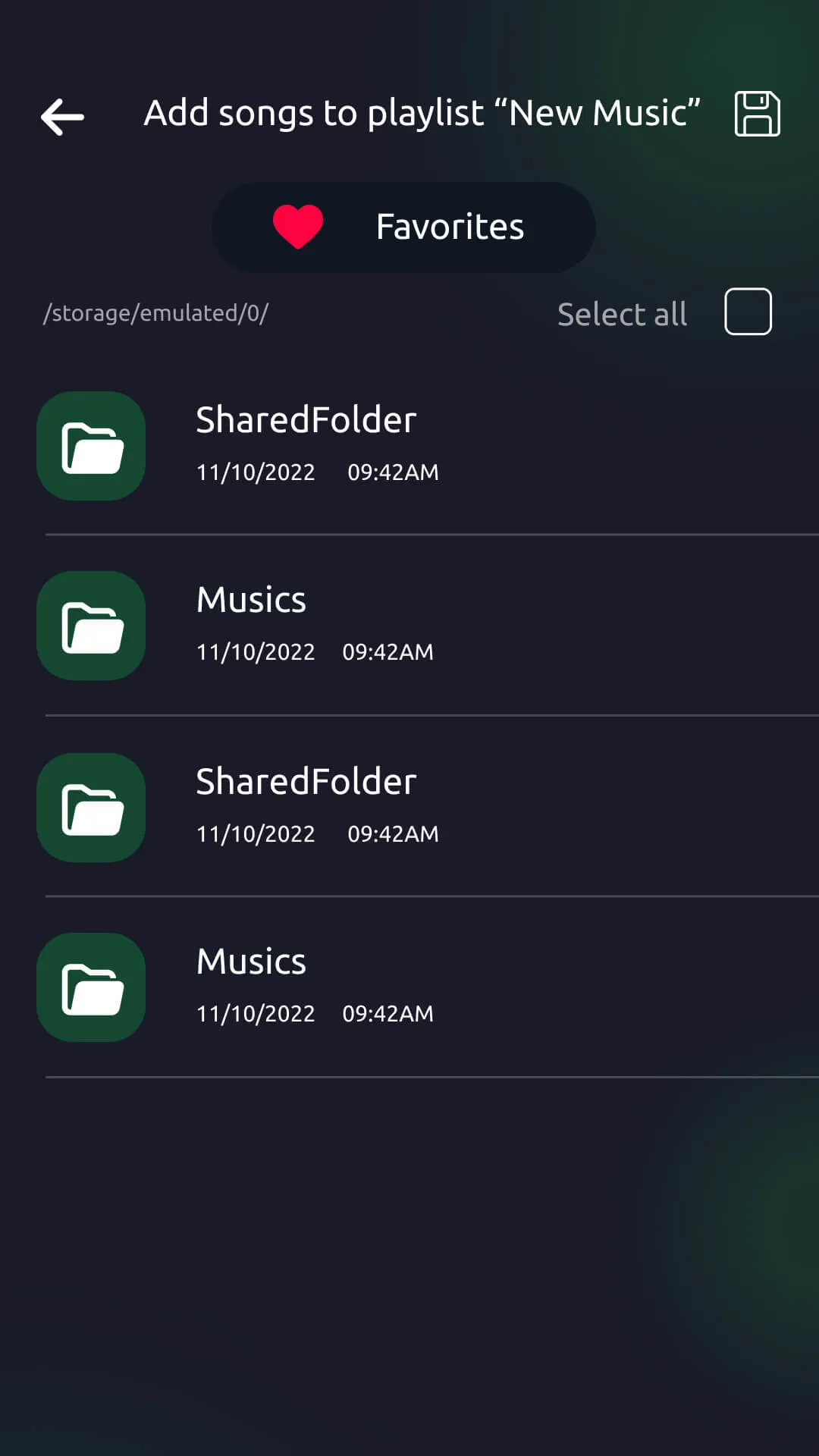 Music player | Indus Appstore | Screenshot