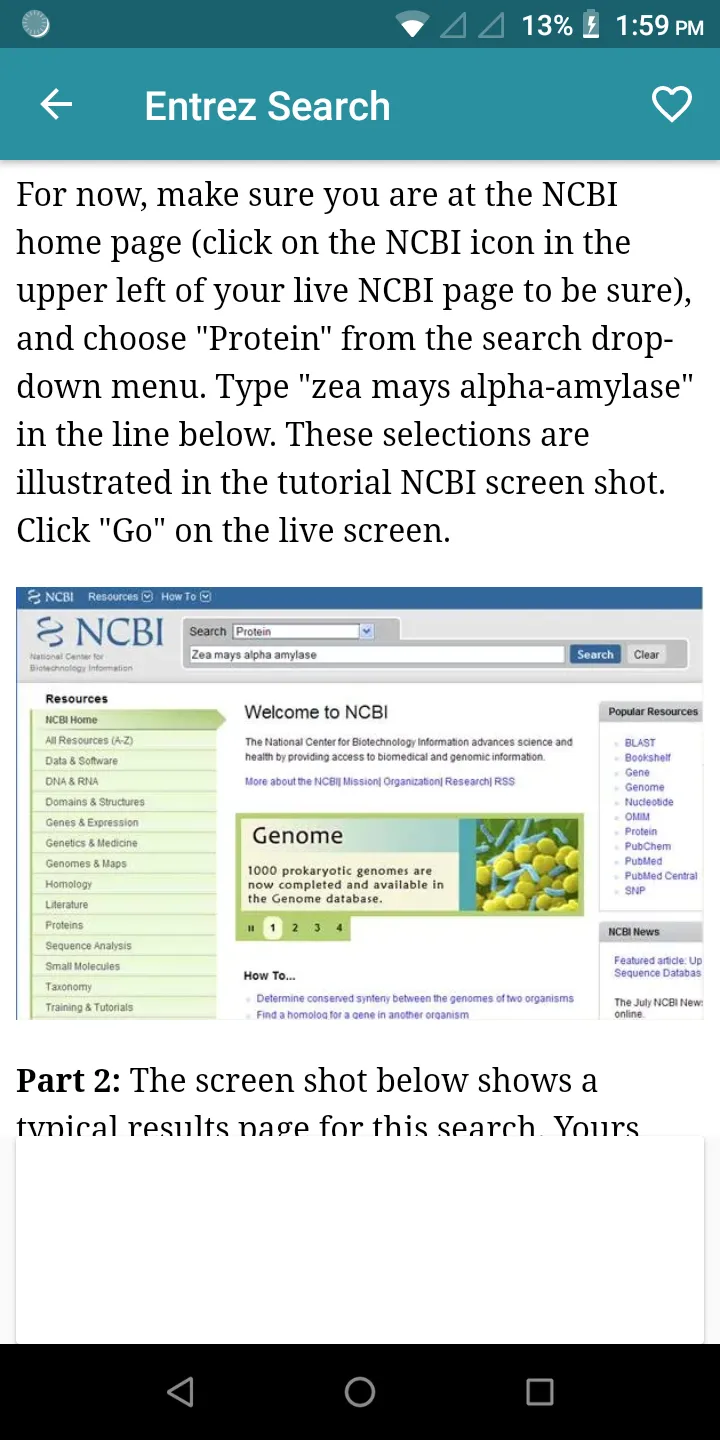 Bioinformatics | Indus Appstore | Screenshot