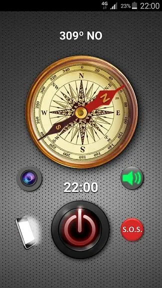 Flashlight Compass SOS | Indus Appstore | Screenshot