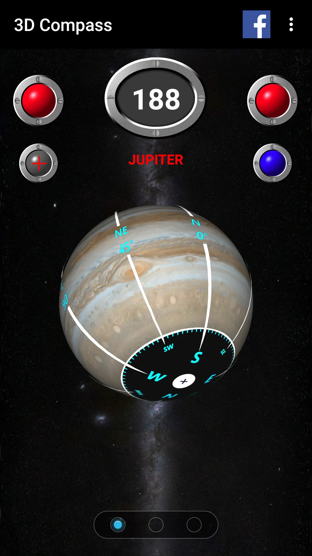 3D Globe Compass | Indus Appstore | Screenshot