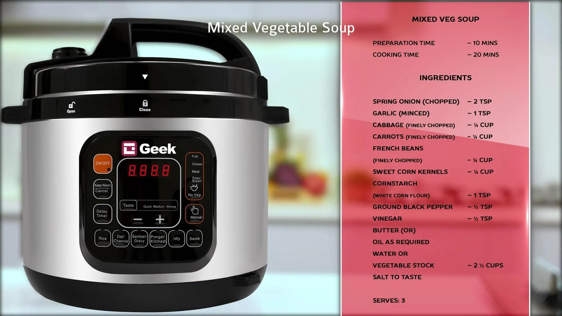 Geek Recipes | Indus Appstore | Screenshot