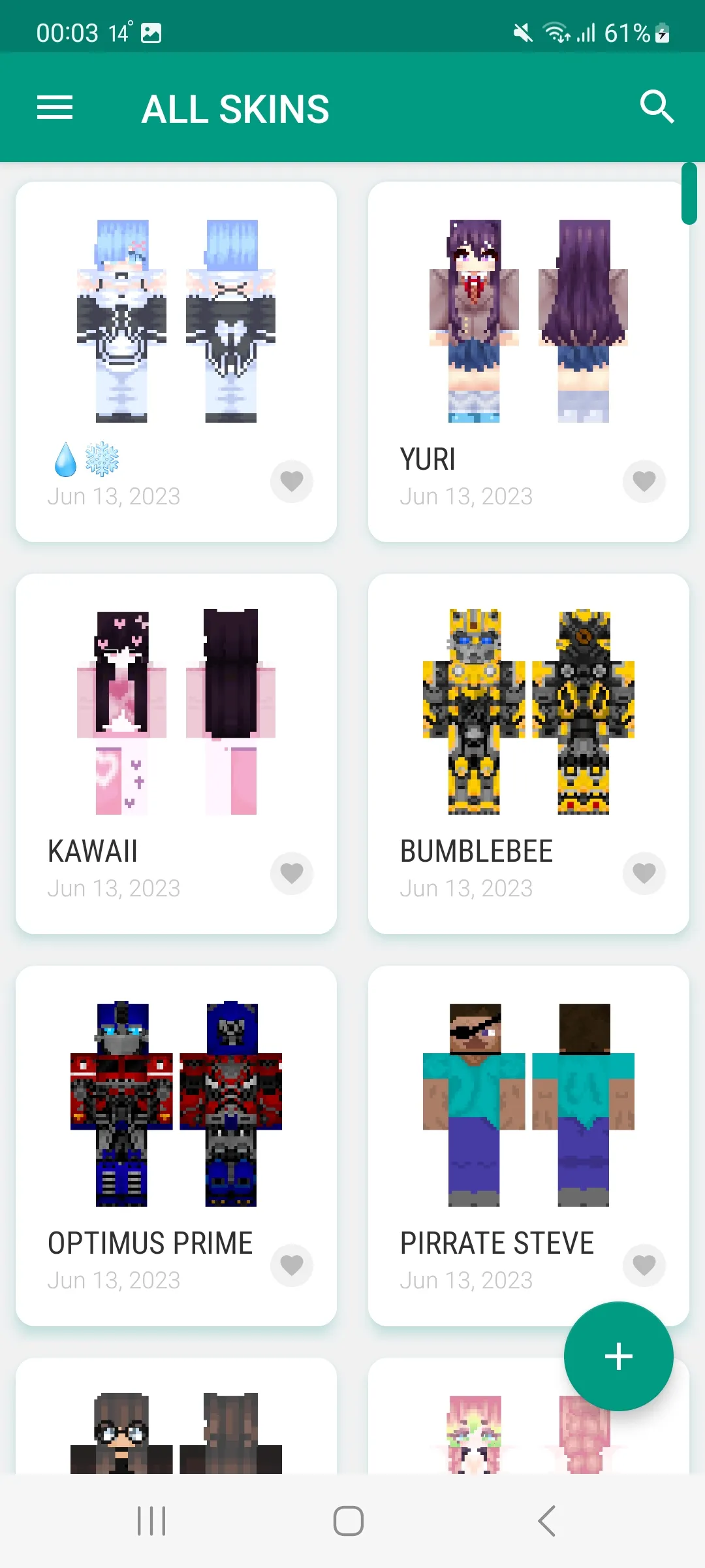 HD Skins for Minecraft 128x128 | Indus Appstore | Screenshot