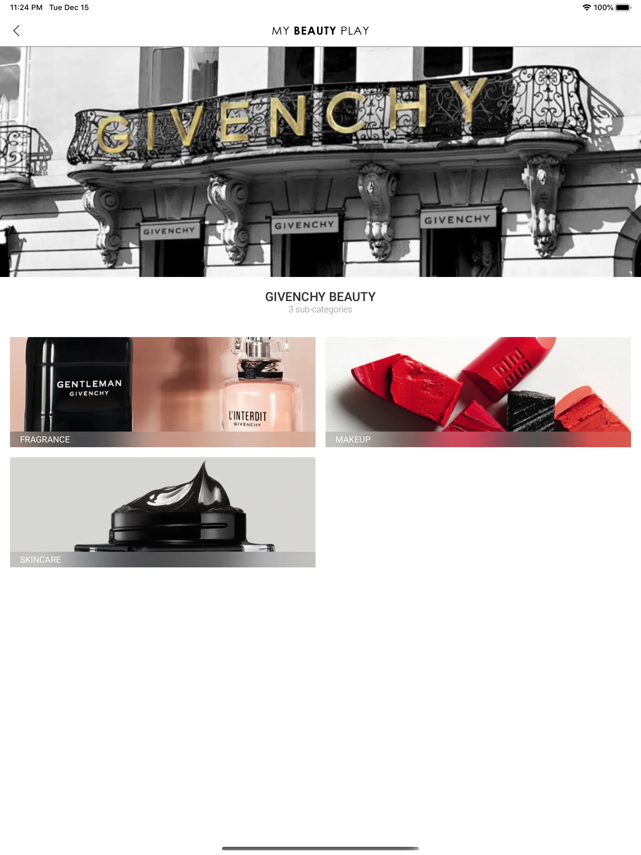 MYBEAUTYPLAY - Givenchy Kenzo | Indus Appstore | Screenshot