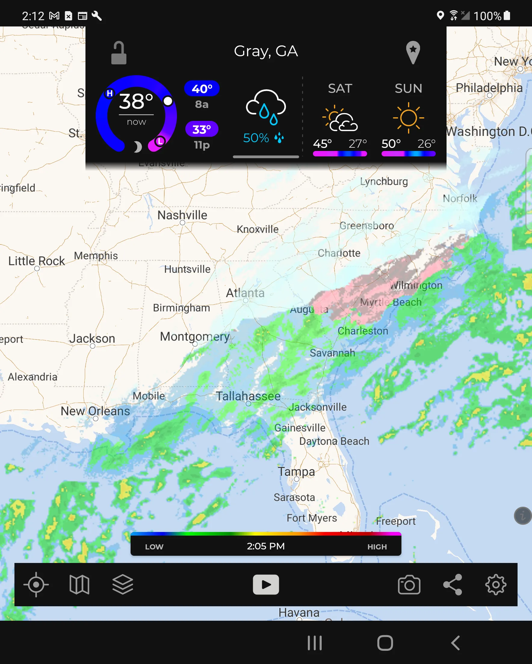 MyRadar Weather Radar | Indus Appstore | Screenshot