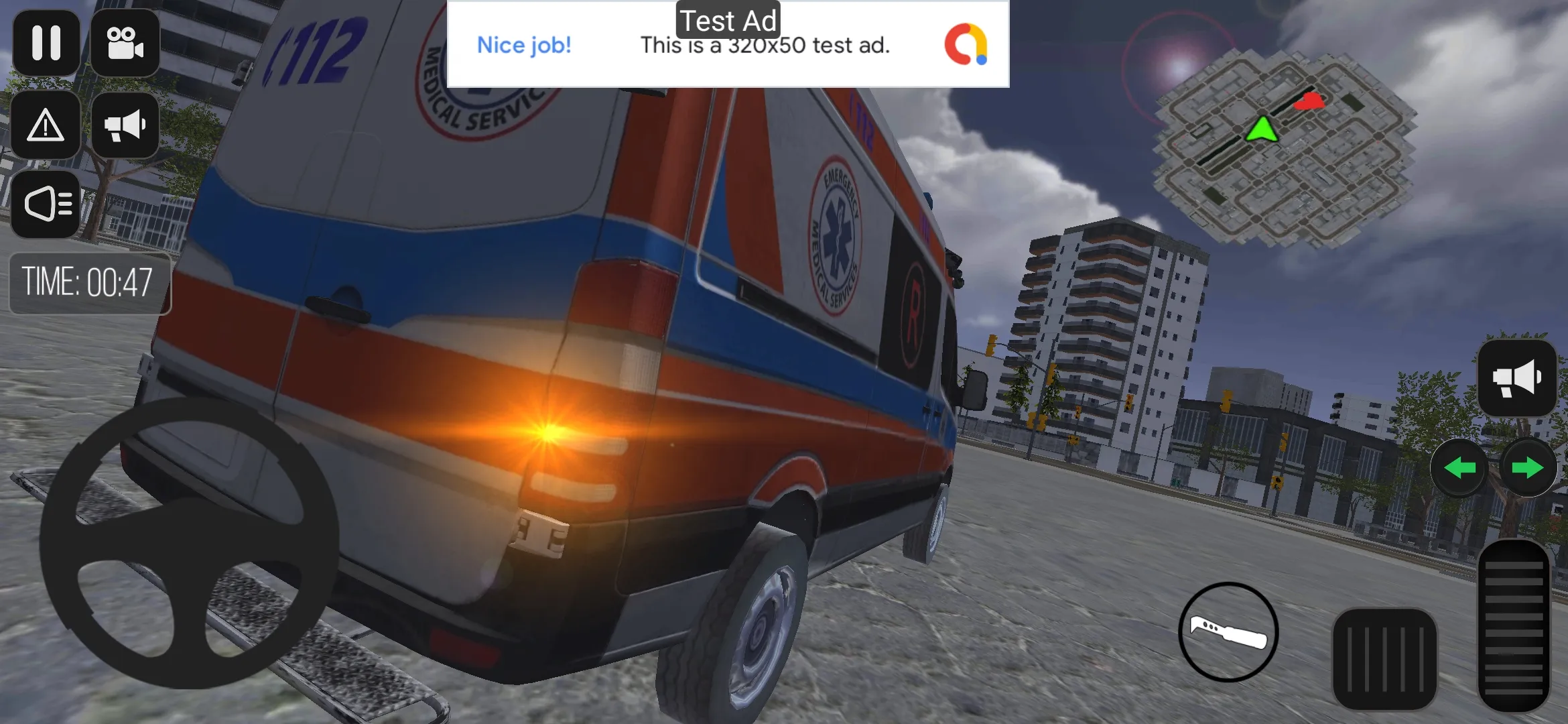 Ambulance Driver 3D Simulation | Indus Appstore | Screenshot