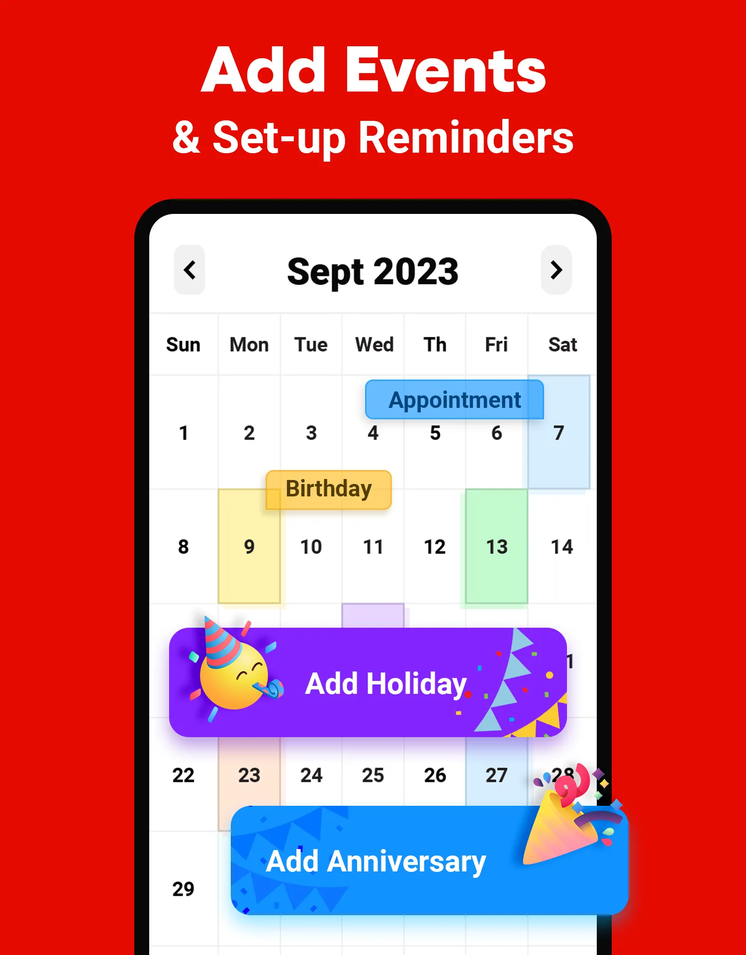 Calendar | Indus Appstore | Screenshot
