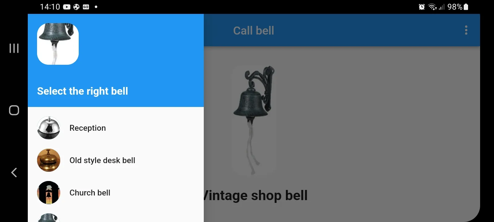Call bell | Indus Appstore | Screenshot